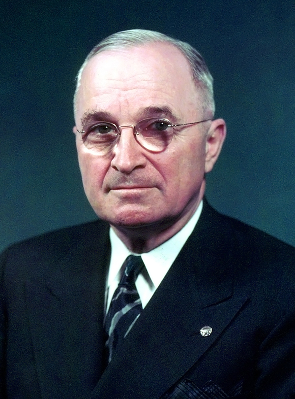 Portrait of President Harry S. Truman 